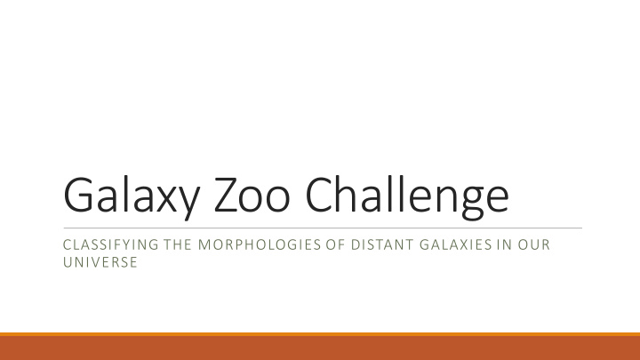 galaxy zoo challenge
