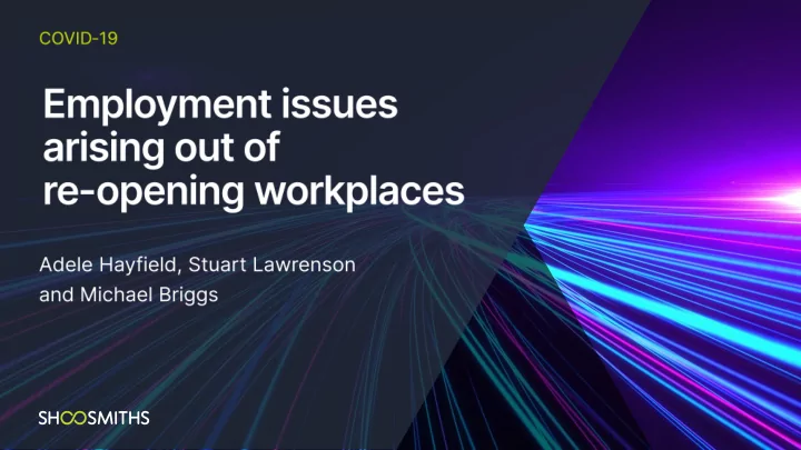 first of 3 webinars focusing on practical advice for the