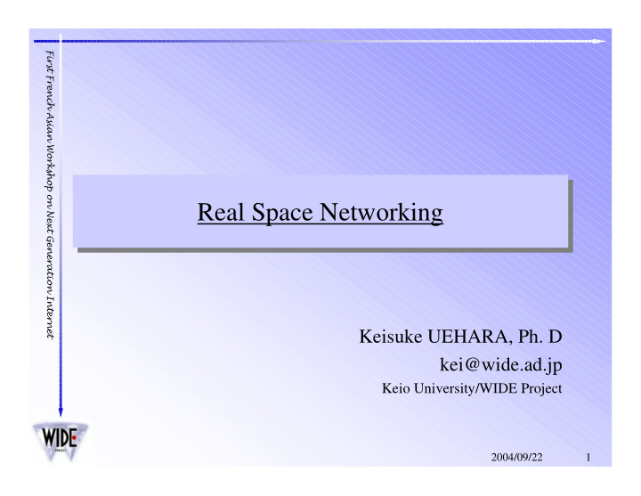 real space networking real space networking