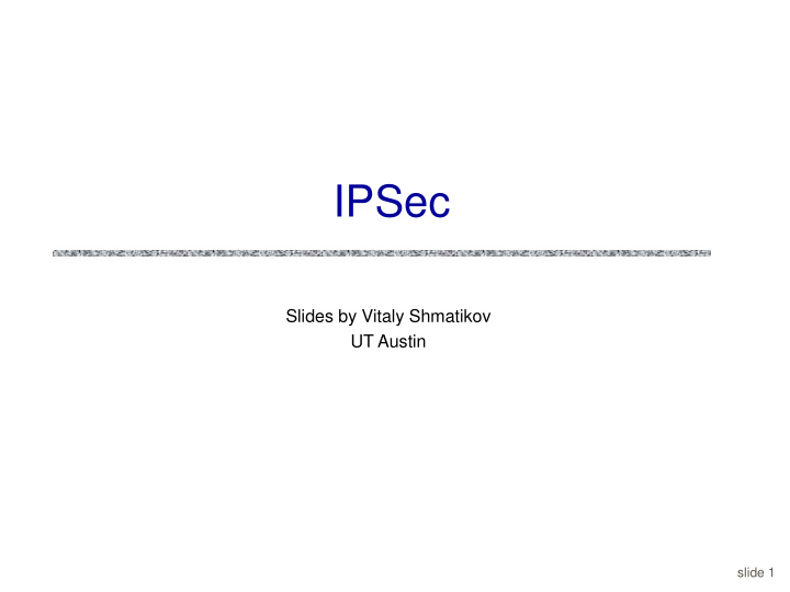 ipsec