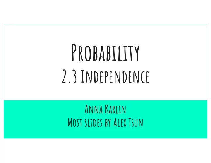 probability