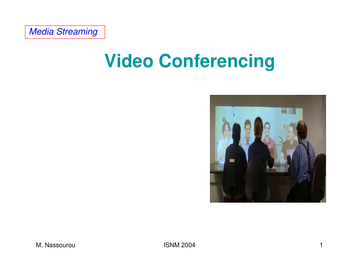 video conferencing