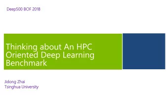 Tsing  nghua  hua University  versity  Introduction  Deep learning has widely used in lots of