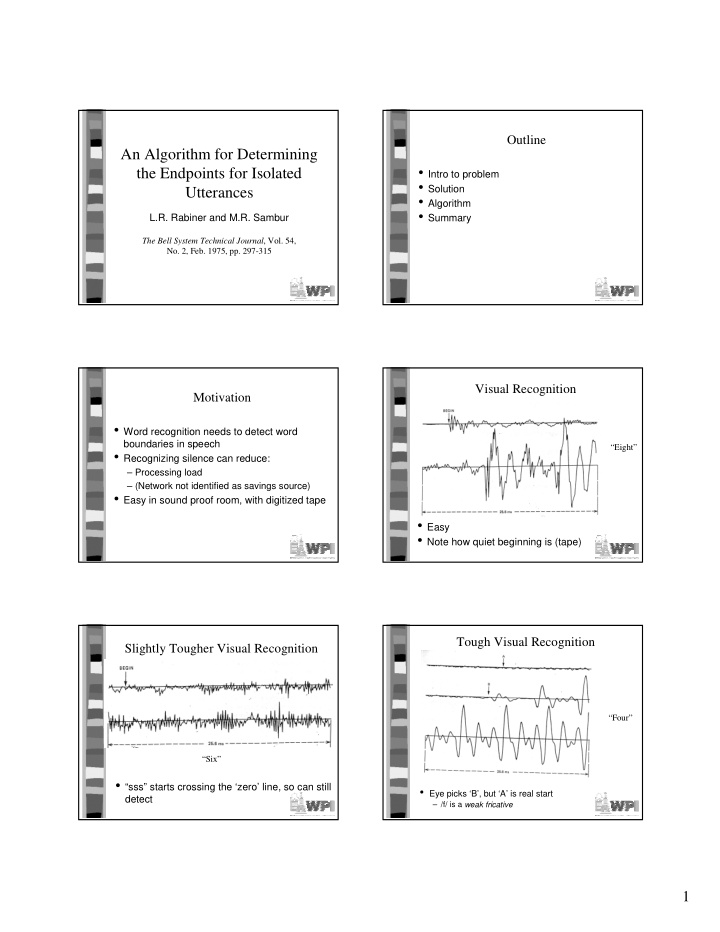 an algorithm for determining