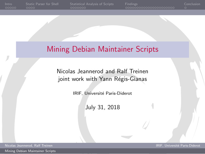 mining debian maintainer scripts