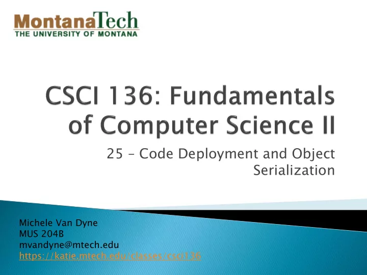 serialization