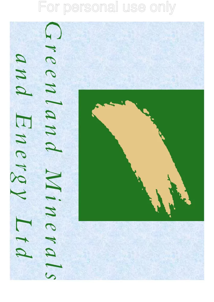 for personal use only for personal use only