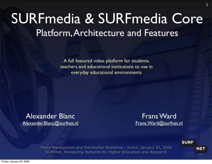 surfmedia surfmedia core