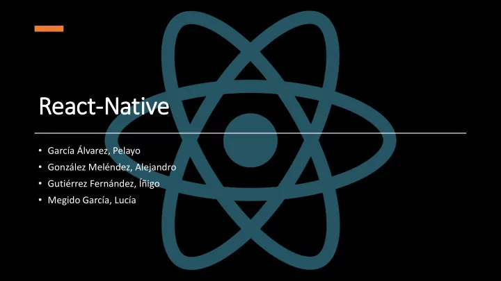 react nativ ive