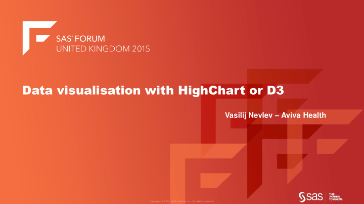 data visualisation with highchart or d3