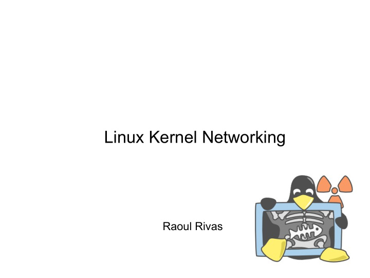 linux kernel networking