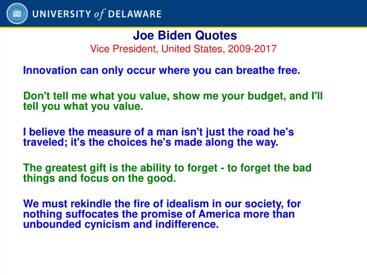 joe biden quotes