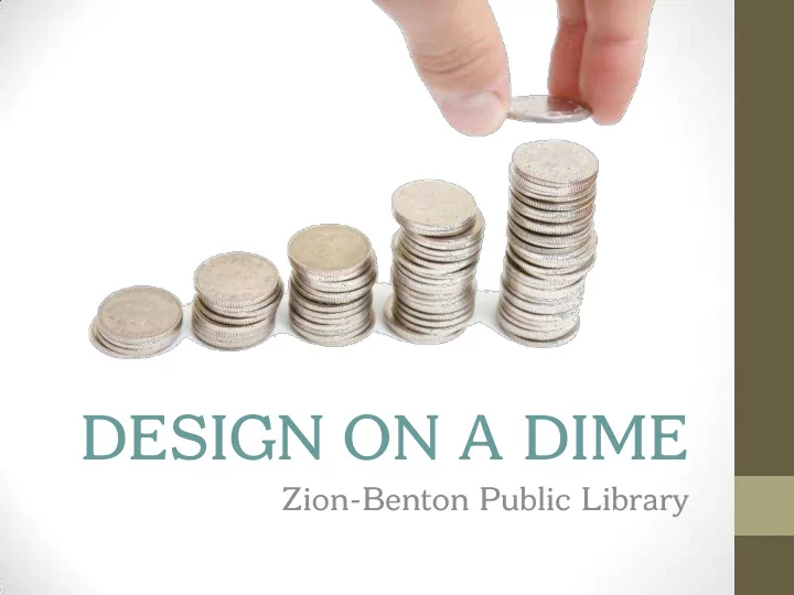 design on a dime
