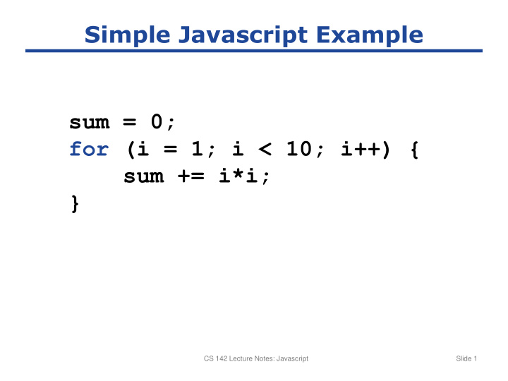 simple javascript example sum 0
