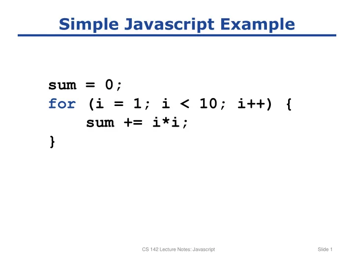 simple javascript example sum 0