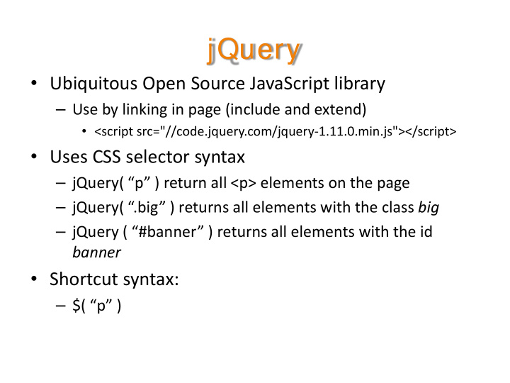 jquery