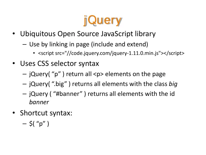 jquery