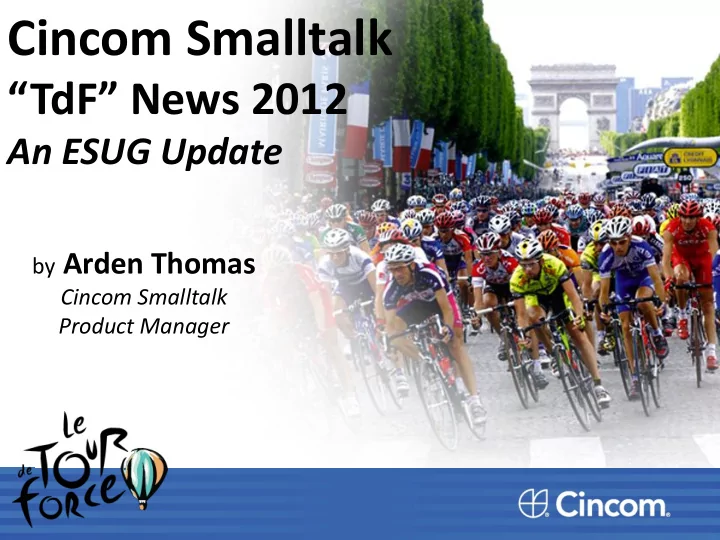 cincom smalltalk