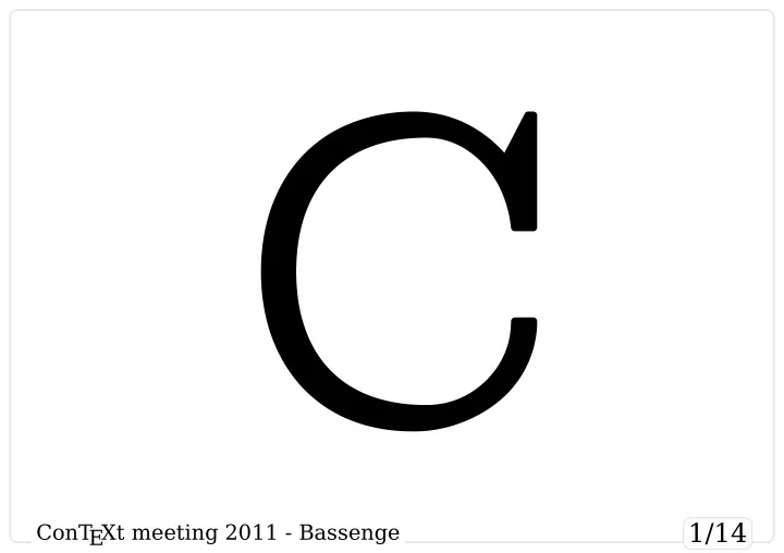 c