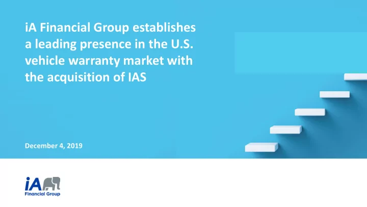 ia financial group establishes a leading presence in the