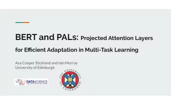 for Efficient Adaptation in Multi-Task Learning  Asa Cooper Stickland and Iain Murray  University