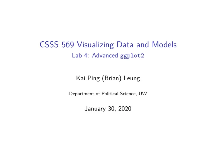 csss 569 visualizing data and models