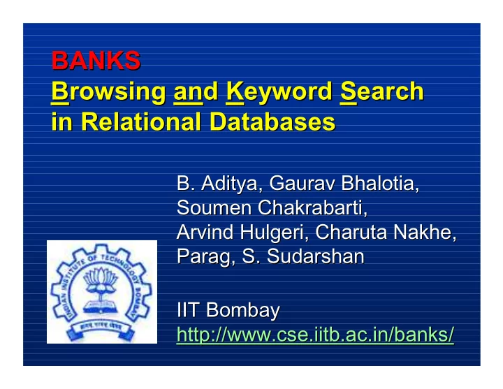 banks banks browsing rowsing an and d k keyword eyword s