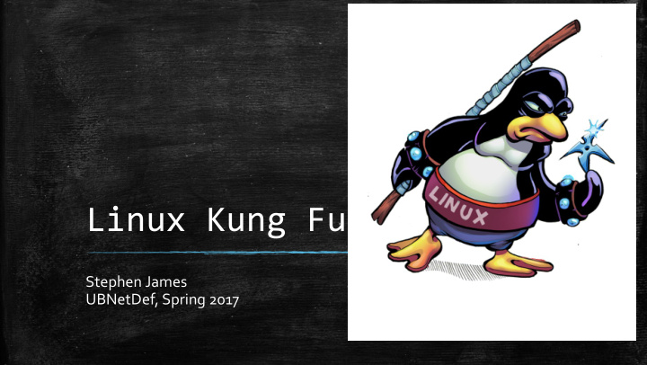 linux kung fu
