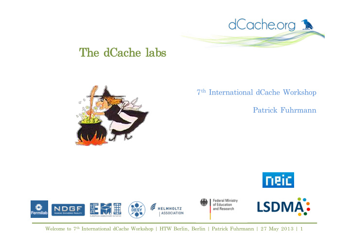 the dcache labs