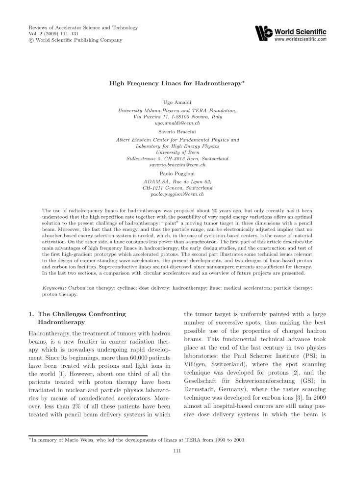 1 the challenges confronting the tumor target is