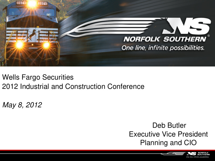 wells fargo securities 2012 industrial and construction