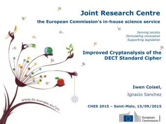 Joint Research Centre  the European Commission's in-house science service  Serving society