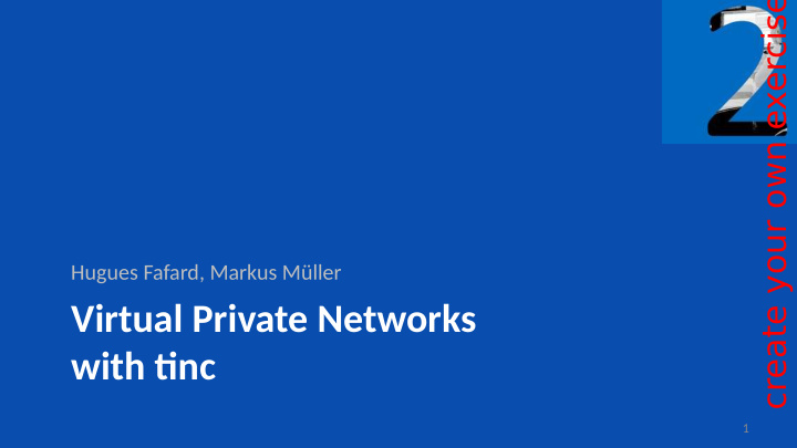 virtual private networks with tjnc