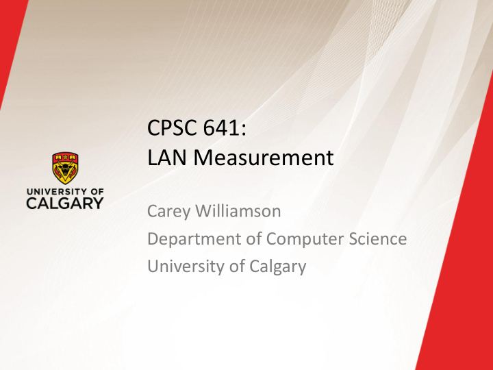 lan measurement