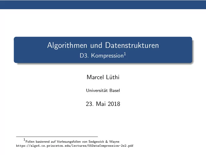 algorithmen und datenstrukturen