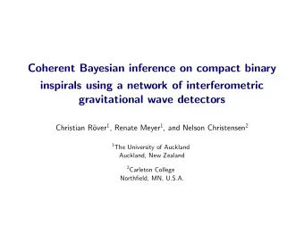 Coherent Bayesian inference on compact binary  inspirals using a network of interferometric