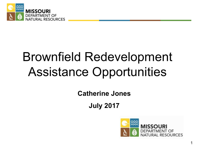 brownfield redevelopment assistance opportunities