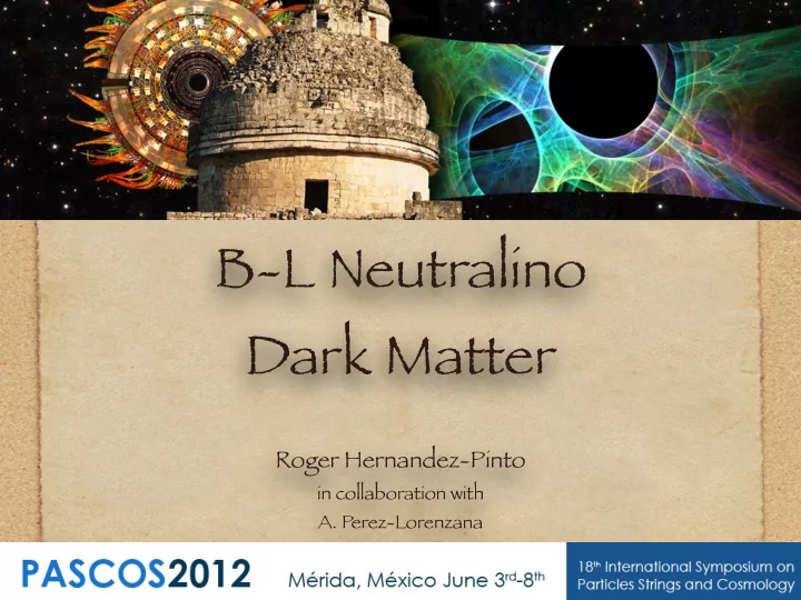 b l neutralino dark matter