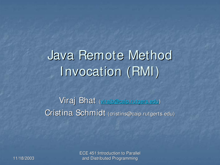 java remote method java remote method invocation rmi