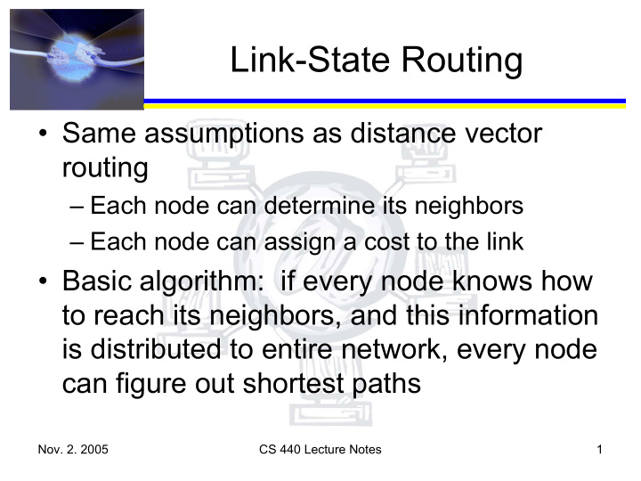 link state routing