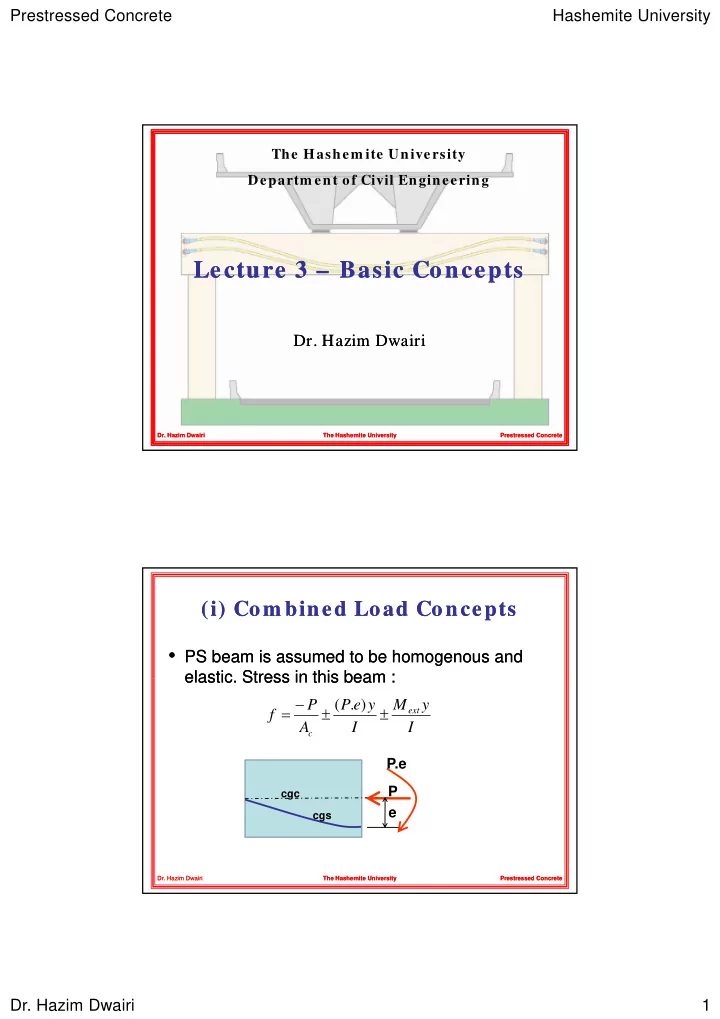 lecture lecture 3 3 basic concepts basic concepts