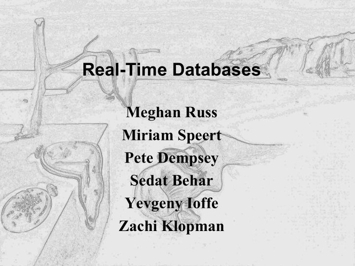 real time databases