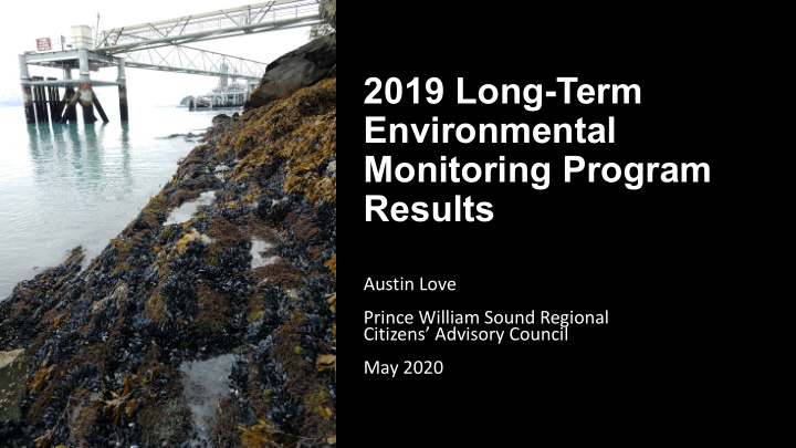2019 long term environmental monitoring program results