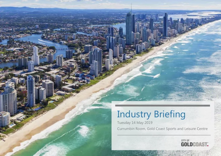 industry briefing