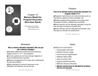 Original slides by Chris Wilcox,  Colorado State University  Edited by Michelle Strout  x0000  Code
