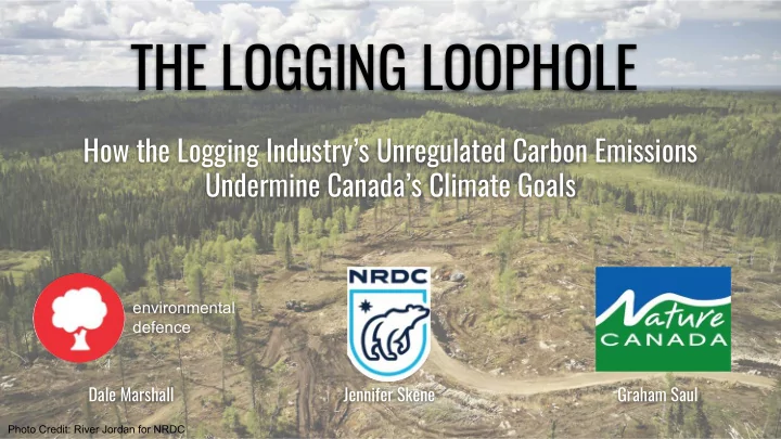 the logging loophole