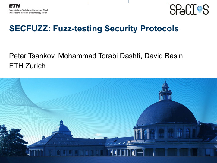 secfuzz fuzz testing security protocols
