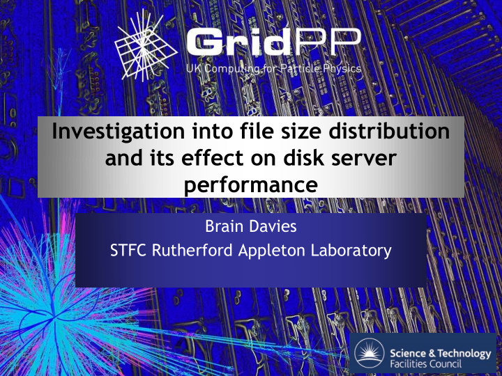 investigation into file size distribution and its effect