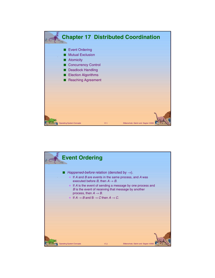 chapter 17 distributed coordination