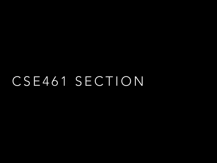c s e 4 6 1 s e c t i o n l o g i n